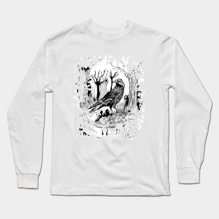 The Black Crow Long Sleeve T-Shirt